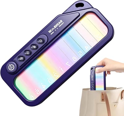 Speelgoedpiano Kinderen - Mini Keyboard Muziekinstrument - Muzikaal Leren Spelen - Lichtgevend Toetsenbord - 17.7 x 8.8 x 4 cm
