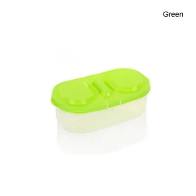 Gezonde Plastic Voedselcontainer Draagbare Lunchbox Capaciteit Kamperen Picknick Voedsel Fruit Container Opbergdoos voor Kinderen Servies