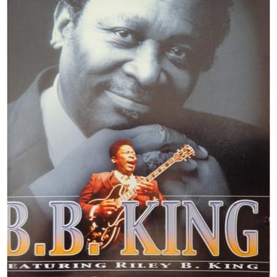 CD B.B.. KING - Met Riley B. Koning 152503 Eurotrend Australië Blauw Gebruikt white