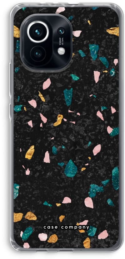 Case Company® - Hoesje geschikt voor Xiaomi Mi 11 hoesje - Terrazzo N°10 - Soft Cover Telefoonhoesje - Bescherming aan alle Kanten en Schermrand