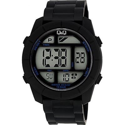 Q&Q Horloge zwarte digitaal M123J013Y