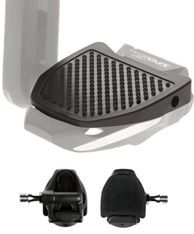 Adapter voor pedalen - Pedaalplaten - Veiliger fietsen - Geen extra schoenplaatjes - 68 x 7 cm - Zwart