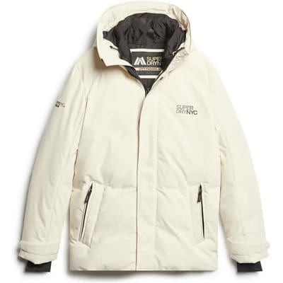 Superdry - Gewatteerde City windparka met capuchon - Heren - Gewatteerde jassen
