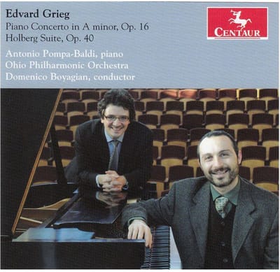 Grieg: Piano Concerto Op. 16 - Holberg Suite, Op.