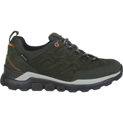 Gabor rollingsoft sensitive 96.927.43 - dames rollende wandelsneaker - Groen - maat 37 (EU) 4 (UK)