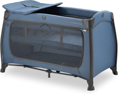 Reisbed en Speelplaats voor Baby's en Peuters tot 15 kg met Aankleedkussen en Draagtas