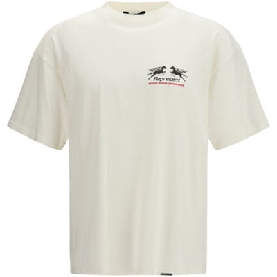 Represent Witte Katoenen T-Shirt