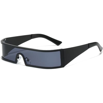 Nouveaux Lunettes de Soleil Femme Style Punk Marque de Luxe Rectangulaires Mode Conduite Protection UV400 Tendance Lunettes pour Homme as  picture