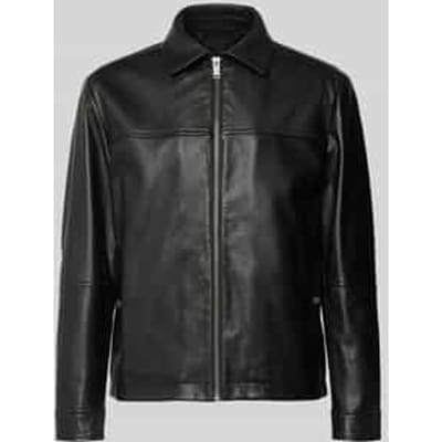 regular fit leren jack van puur schapenleer model 'JOBAN1'