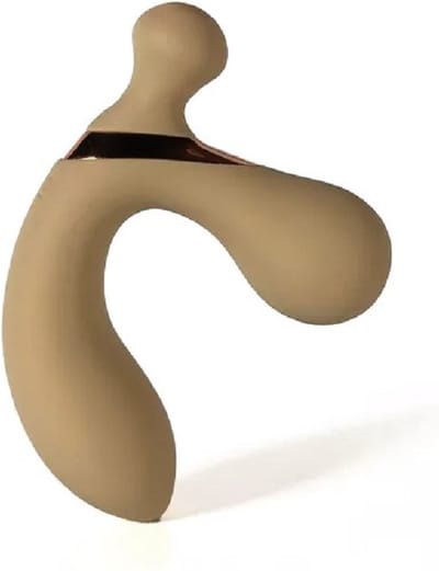 Sex / Seks speeltje - Vibrator - Bien à deux - Vaginale, anale en clitorale vibrator - Ergonomische vorm - Gemaakt van medische siliconen - Hypoallergeen - 10 vibratiemodi - Oplaadbaar met USB kabel (inclusief).