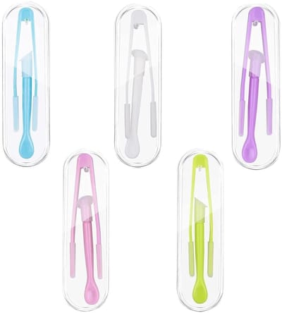 Dailygoods- Pincet voor Contactlenzen - 5 Stuks - Zuignap - Contactlenzenverwijderingsgereedschap - Kunststof - 7 x 2 cm - Contactlenshulpmiddelen