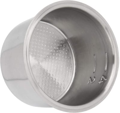 Dailygoods- Koffiefilter Herbruikbaar - Filtermandje 51 mm - Roestvrij Staal - Geschikt voor EUPA/Donlim - Voor 4 Kopjes - Gewicht 75 g - Koffiefiltermand