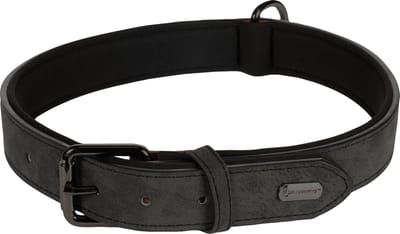 Flamingo Delu Met Neopreen - Halsband Honden - Halsband Delu Zwart Xxl 52-62cm 30mm - 1st - 123731 - 1st