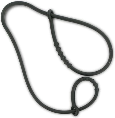 Excellent Lamverlos koord - Rubber - Hulp bij bevallingen - Hulpverlosmiddel - Zwart - Met ribbels - 21 CM