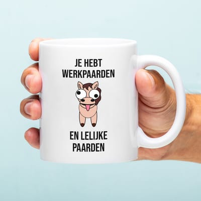 Ditverzinjeniet.nl Mok Je hebt werkpaarden en lelijke paarden