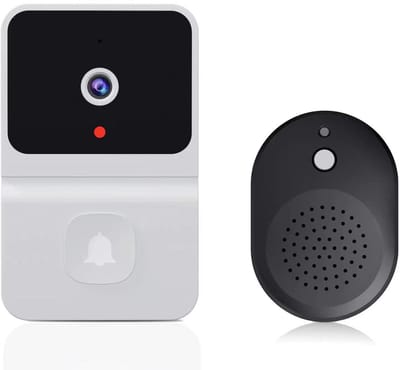 Draadloze Deurbel - Video Intercom - Thuisbeveiliging - HD Camera Nachtzicht - 2.4 GHz Wifi - Wit