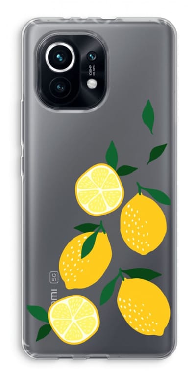 Case Company® - Hoesje geschikt voor Xiaomi Mi 11 hoesje - You're my lemon - Soft Cover Telefoonhoesje - Bescherming aan alle Kanten en Schermrand