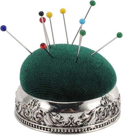 Elegante Vintage Naaldenkussen met Zachte Elastische Retro Stijl voor Naaien en Quilten, Ideaal Cadeau voor Naaifans