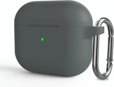 By Qubix - AirPods 3 hoesje - TPU - Slim fit series - Donkergrijs
