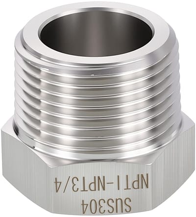 Dailygoods - Roestvrij Staal Mannelijk naar Vrouwelijk Adapter