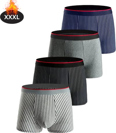Nivard Onderbroeken Heren - Boxershort - Ondergoed - Boxer - Underwear - Mannen - 4 Pack - Gemengd - XXXL