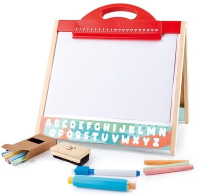 Hape schildersezel - creatieve tafel ezel voor kinderen - opvouwbaar.