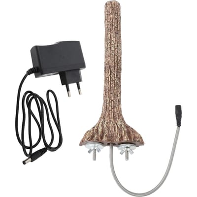 Verwarmde Vogelstok met Instelbare Temperatuur 5W Thermostatische Controle Verwarmde Vogelstok voor Papegaaien black