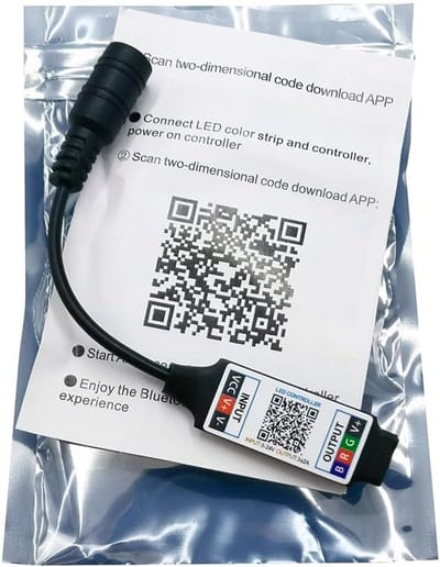 Mini RGB Bluetooth Controller DC 5V 12V 24V Music BT Smart APP Controller Light Strip Control for RGB LED Strips - ShopVlot