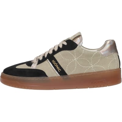 IQÔNIC Sneakers - Dames - Beige - Maat:37