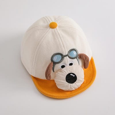 Babyhoed Koreaanse Stijl Lente en Herfst Dun Schattig Jongen Baseballpet Baby Zachte Klep Zonnescherm Meisje Peuter Baseballpet 48CM