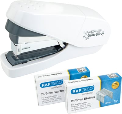 Nietmachine rapesco germ-savvy wit