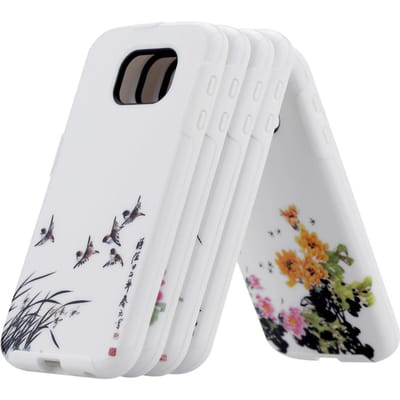 Coque de protection ultra fine pour téléphone portable pour Samsung Galaxy S6 2 white