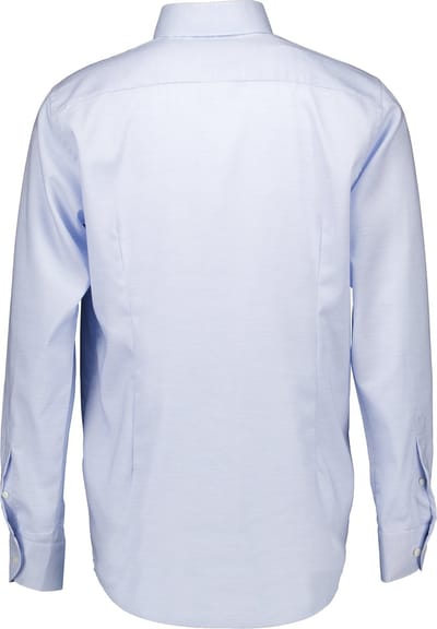 Eton - Overhemd Lichtblauw Eton Twill Lange Mouw Overhemd Lichtblauw 100012258