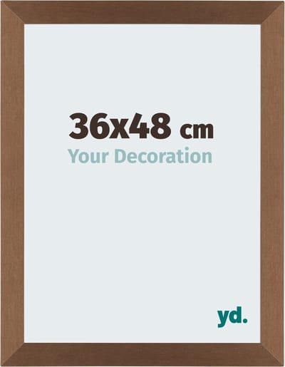 Your Decoration - Fotolijst 36x48 cm - MDF - Koper Decor - Mura