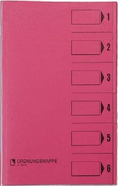 Insteekmap met Beschermhoes voor A4 Documenten - Roze