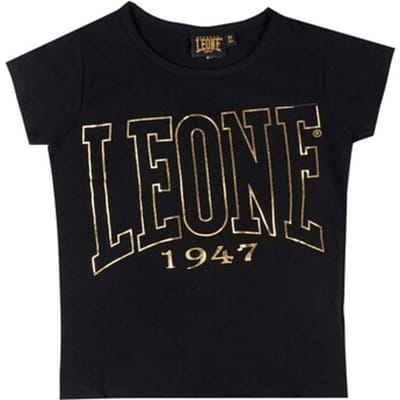 T-shirt Korte Mouw Leone 1947 Girl Short Sleeves Gold 1947