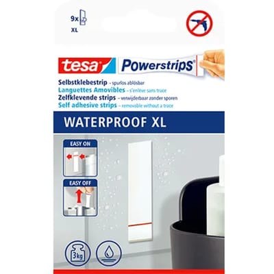 Tesa® Powerstrips Waterproof Strips Xtra Large