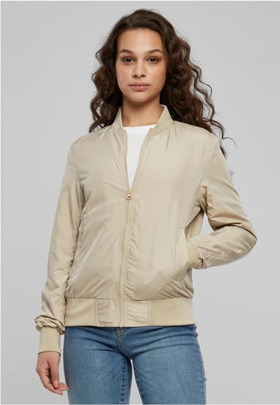 Urban Classics - Light Bomber jacket - XL - Creme