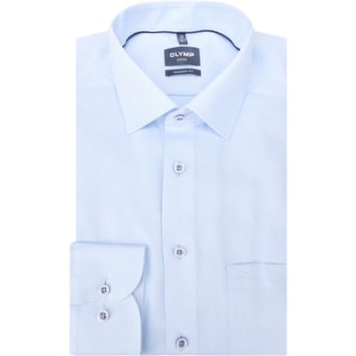OLYMP Luxor Overhemd, Modern Fit, New Kent, Bleu