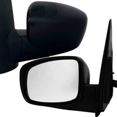 BILMAX Linker Buitenspiegel Vervanging voor Hyundai i10 2007–2010, Handmatig Verstelbaar (met Joystick), Zwart, 0-Pins (Bestuurderszijde)