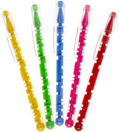 Duckiez Balpen Met Geduldspel - 50 stuks