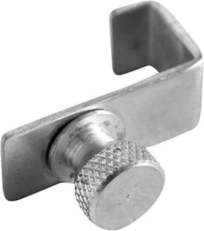HENDI Uitbreid-haak voor aluminium opbergrek – corrosiebestendig – 15x42x42 mm