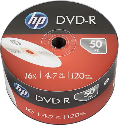 HP | DVD-R | 4.7 GB | 50 stuks