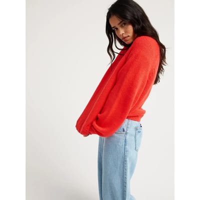 Roxy One In School Trui Oranje L Vrouw