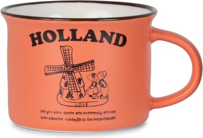 Memoriez - Mok - Holland - Mat oranje