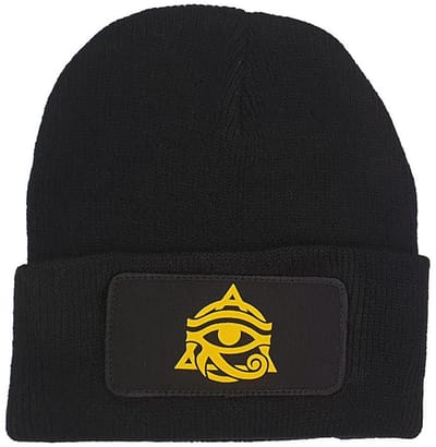 Lauren Rose - Eye Of Horus - Beanie - Muts - Zwart