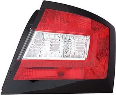 VanWezel 7629932 - Feu arrière droit sans partie éléctrique pour Skoda Fabia de 10/2014 à 2021