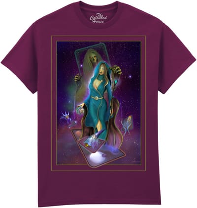 Tarot Magic The Coloured House T-shirt M