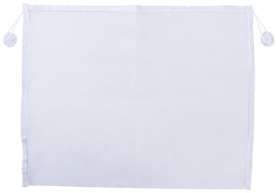 Dailygoody - Bad Speelgoed Organizer - Badkamer Opbergnet - Sterke Zuigkracht - Polyester - Bad Speelgoed - Geschikt voor Kinderen - Wit