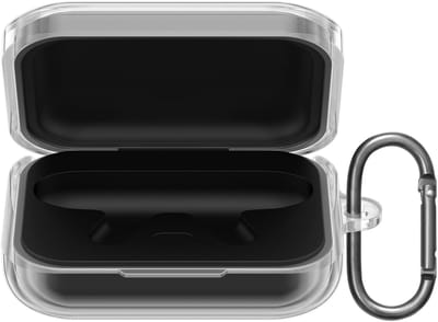 kwmobile Earphones Case for Realme Buds Air 7 Case - Clear TPU Silicone Earbuds Cover - Transparent